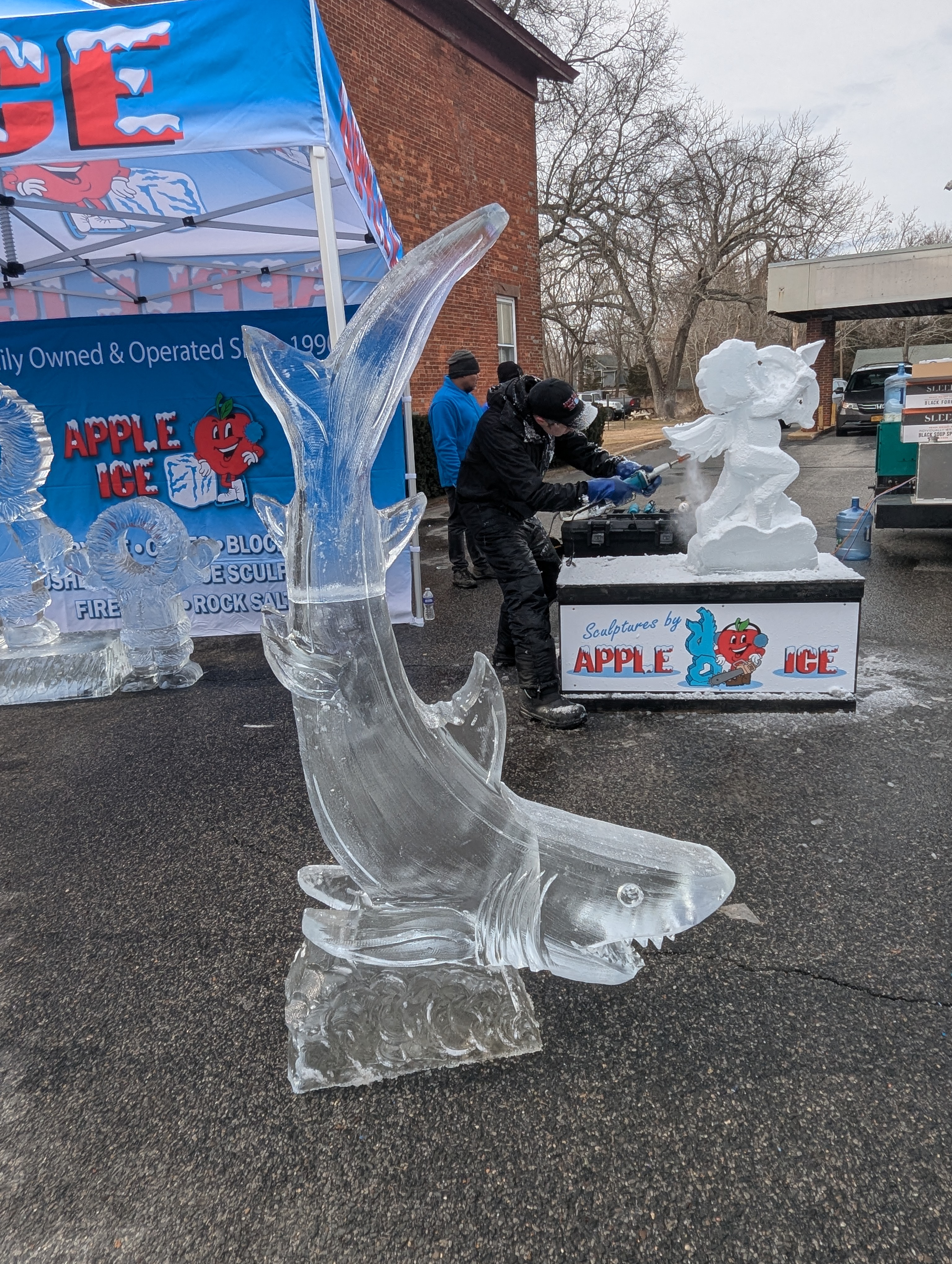Ice sculpture