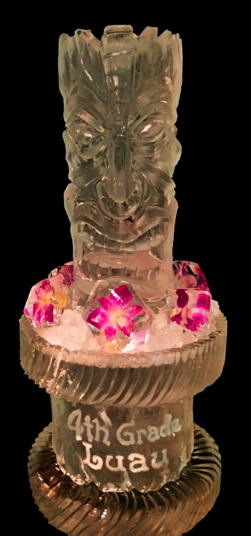 4Th Grade Luau Centerpiece