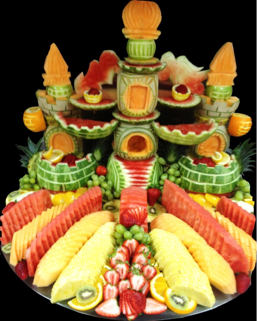Castle Fruit Display Medium
