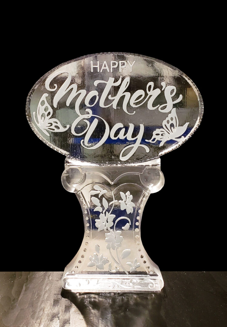 Happy Mothers Day Engraved On Ped