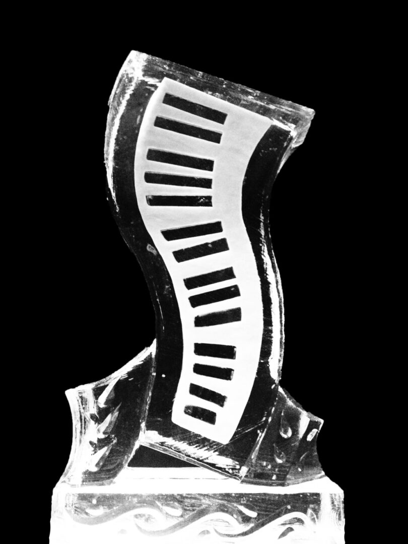 Abstract Piano Keys
