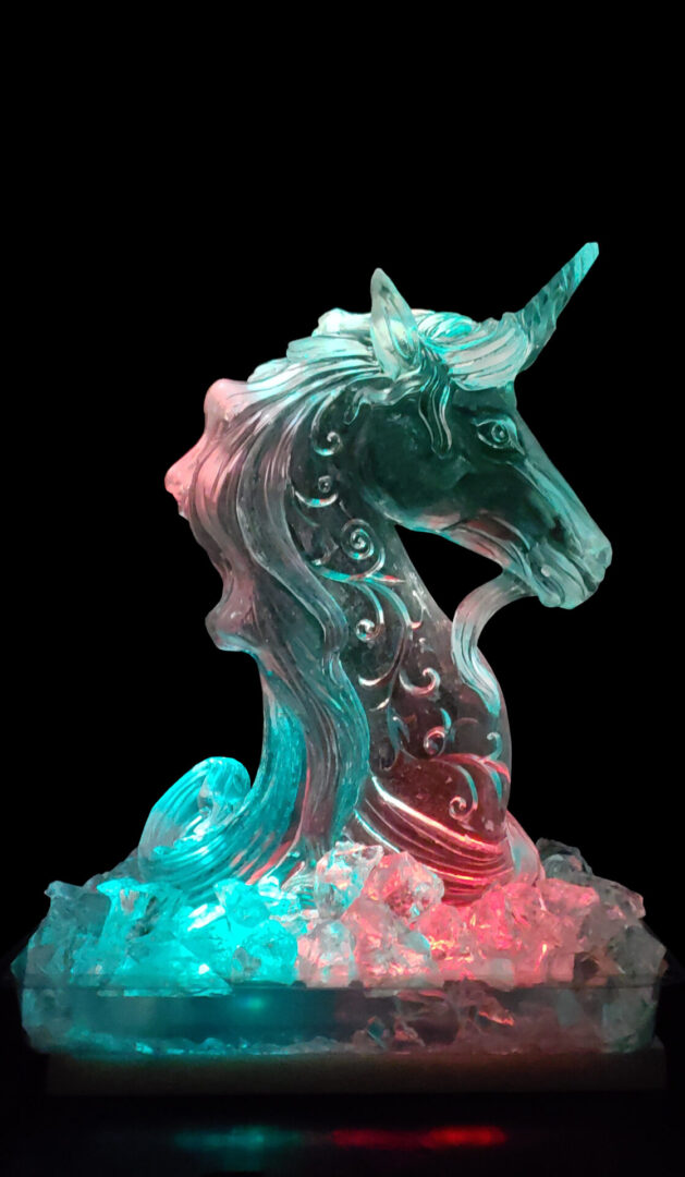 Unicorn Bust