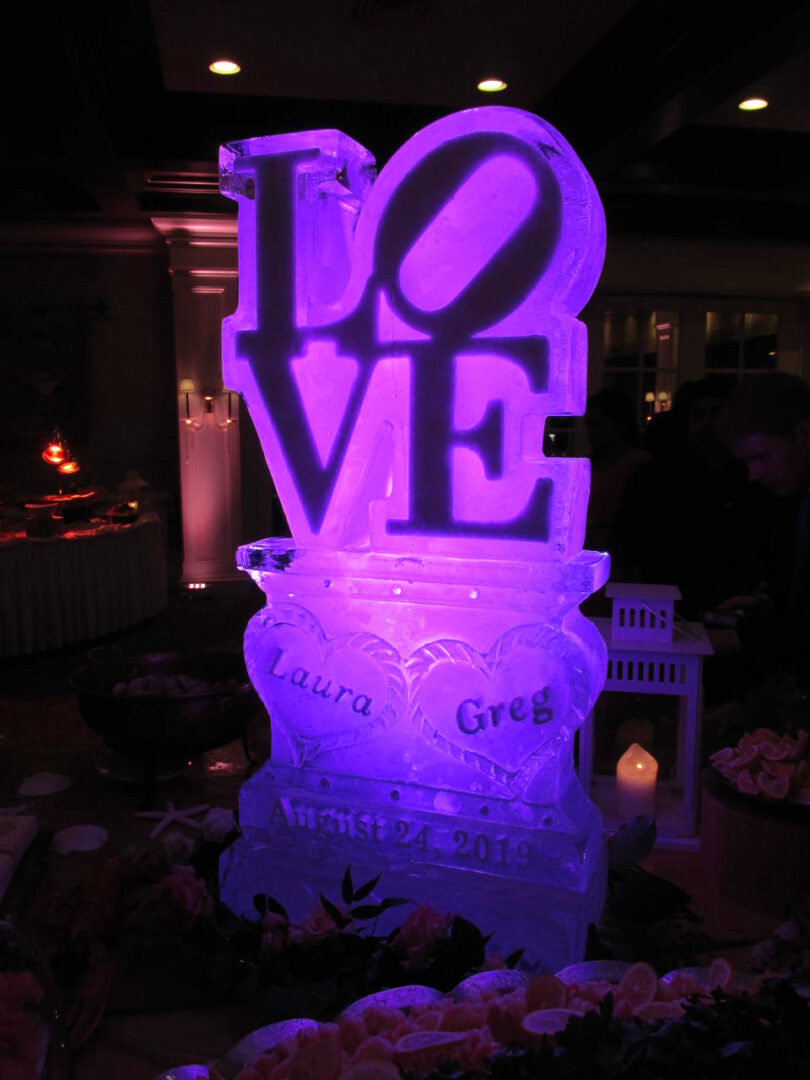 LOVE Engraved Over Hearts