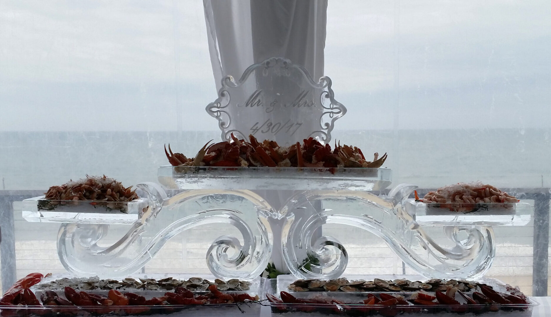 Wedding Seafood Display